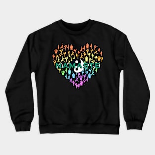 Namaste Yoga Design Crewneck Sweatshirt